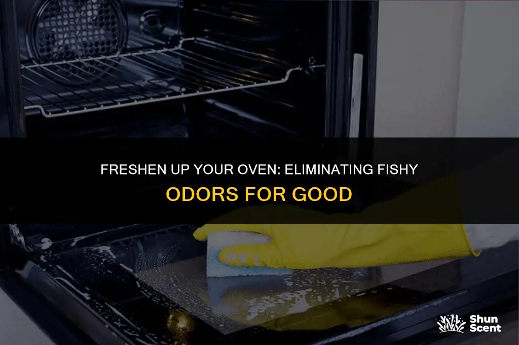 how to get rid of fishy odor in oven