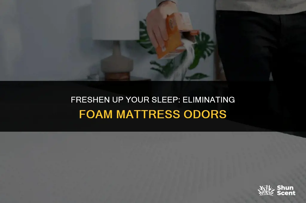 how to get rid of foam mattress odor
