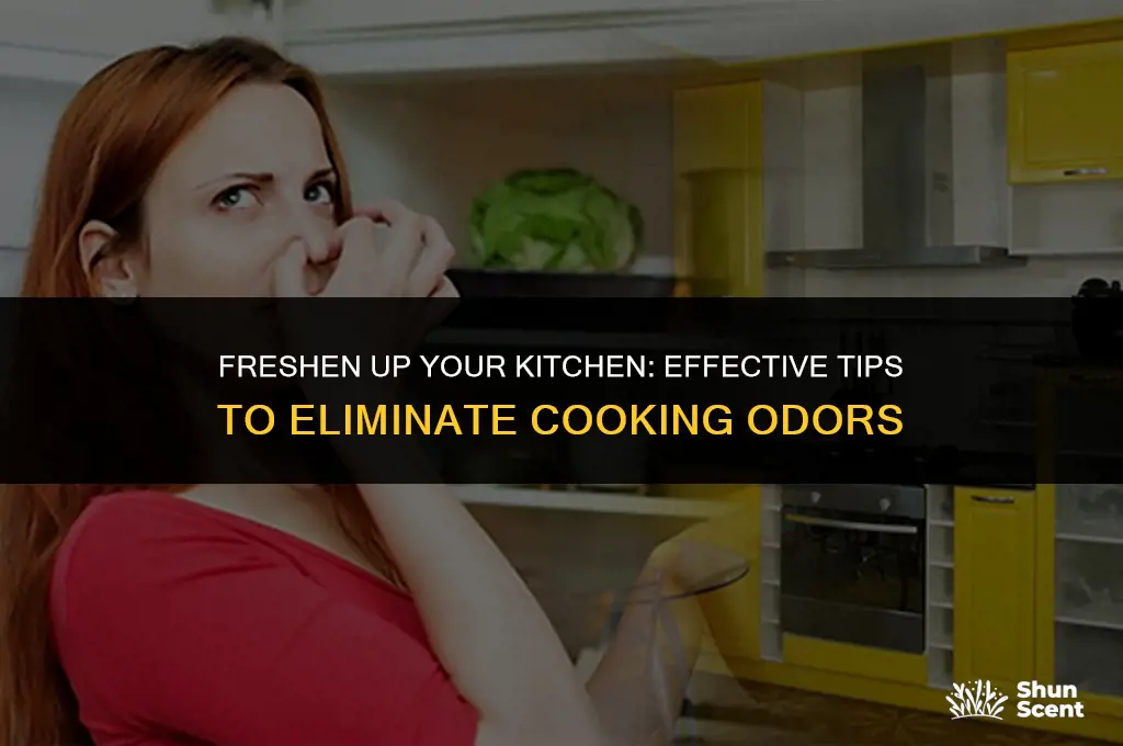 how to get rid of food odor after cooking
