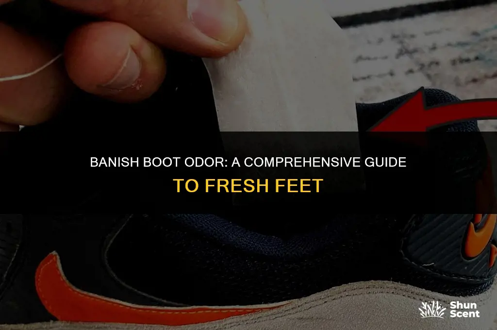 how to get rid of foot odor in boots