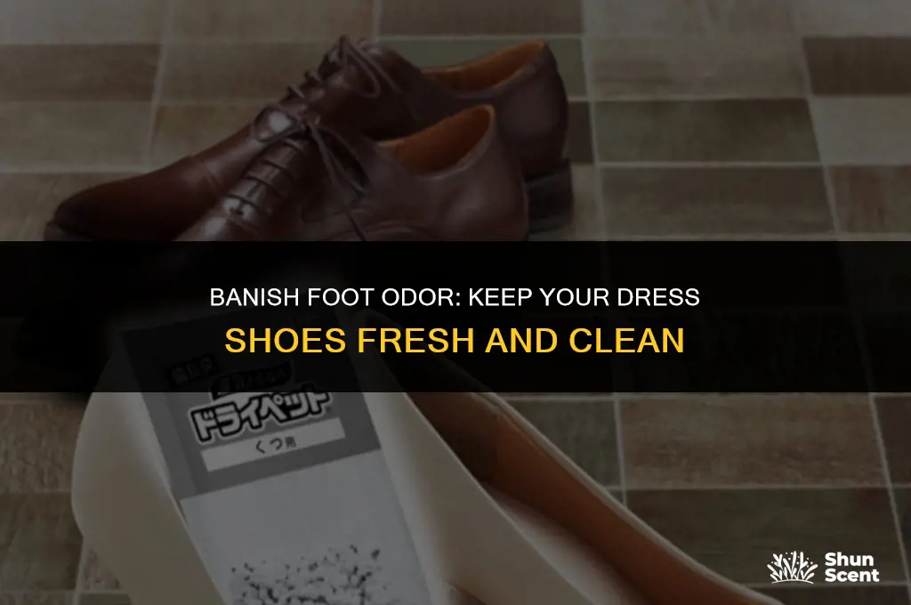 how to get rid of foot odor in dress shoes