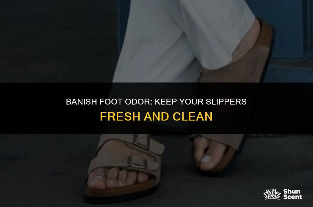 how to get rid of foot odor in slippers