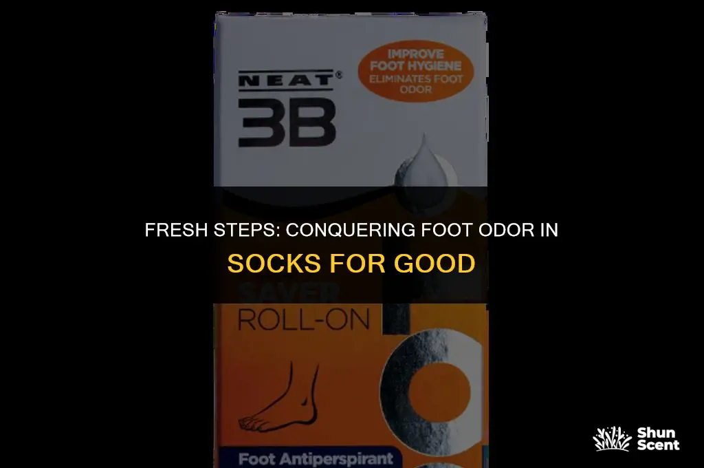 how to get rid of foot odor in socks