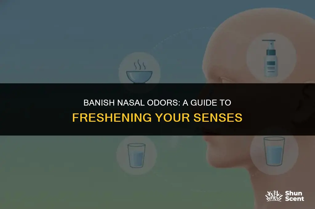 how to get rid of foul odor in nose