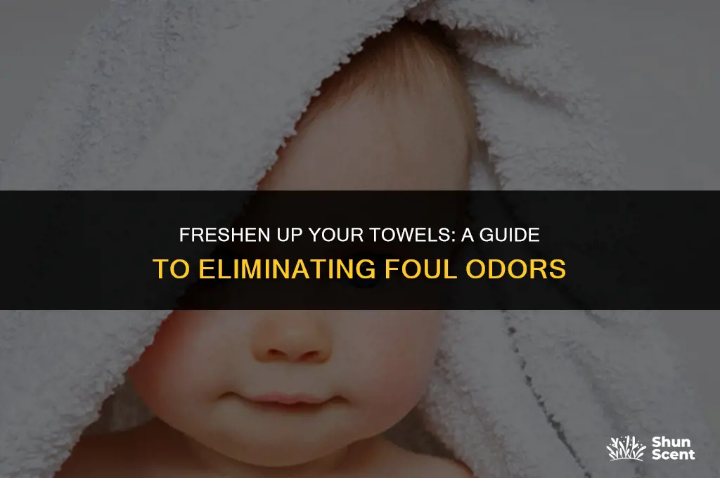 how to get rid of foul odor in towels