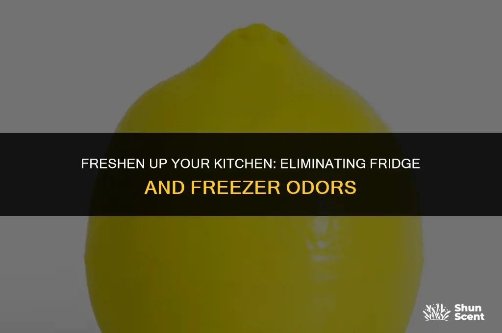 how to get rid of fridge and freezer odors