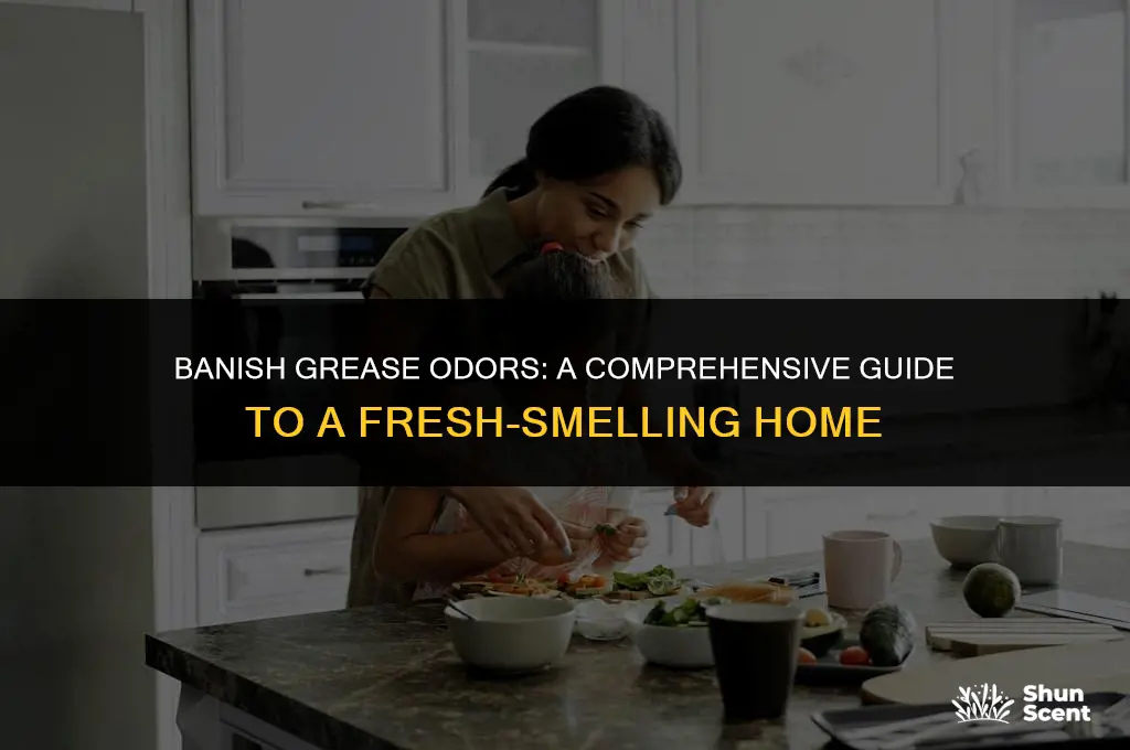 how to get rid of grease odor in house