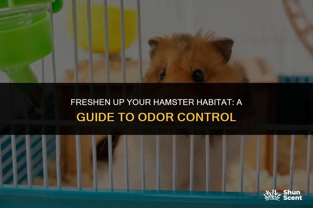 how to get rid of hamster odor