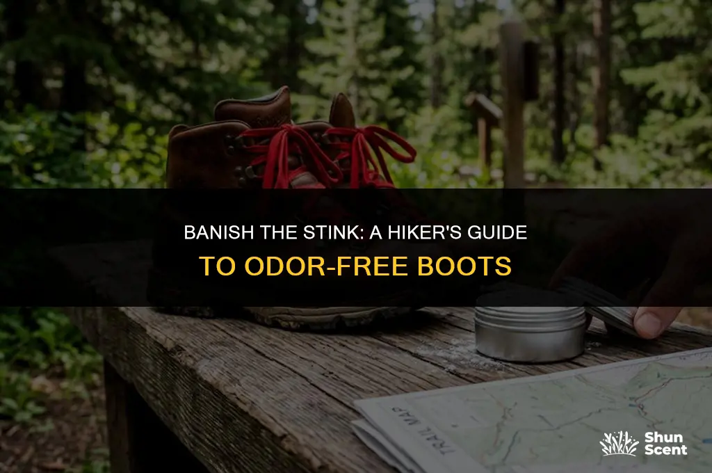 how to get rid of hiking boot odor
