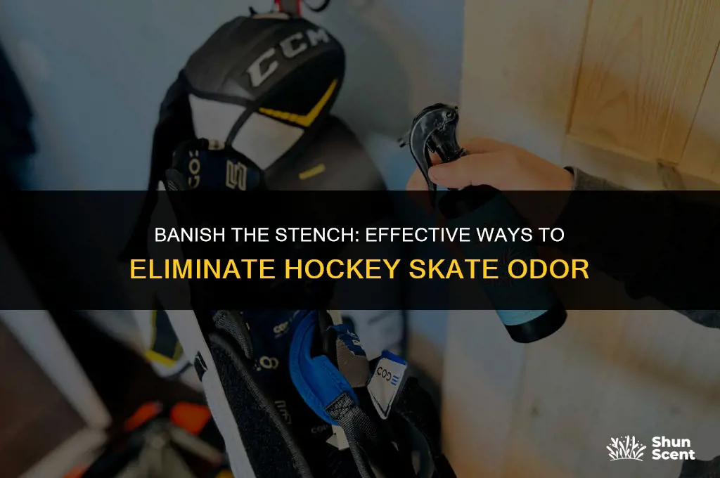 how to get rid of hockey skate odor