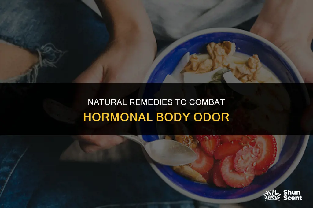 how to get rid of hormonal body odor