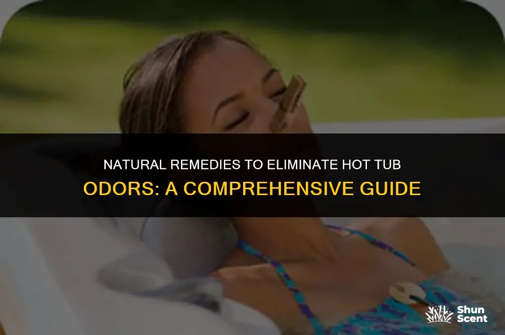 how to get rid of hot tub odors naturally