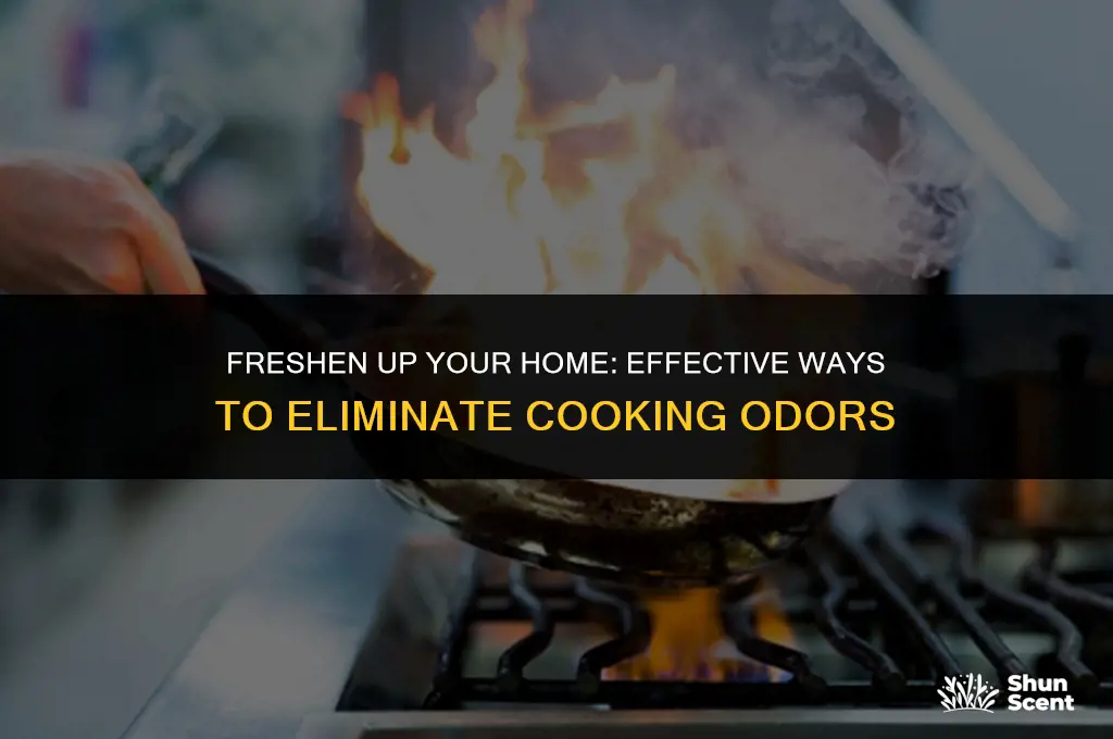 how to get rid of house cooking odors