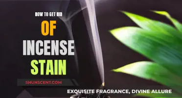 Incense Stains: Quick and Easy Removal Techniques