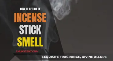 Incense Stick Smell: Quick and Easy Ways to Remove It