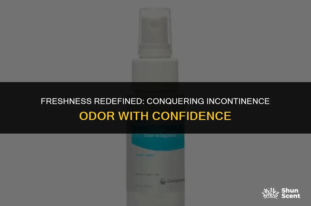 how to get rid of incontinence odor
