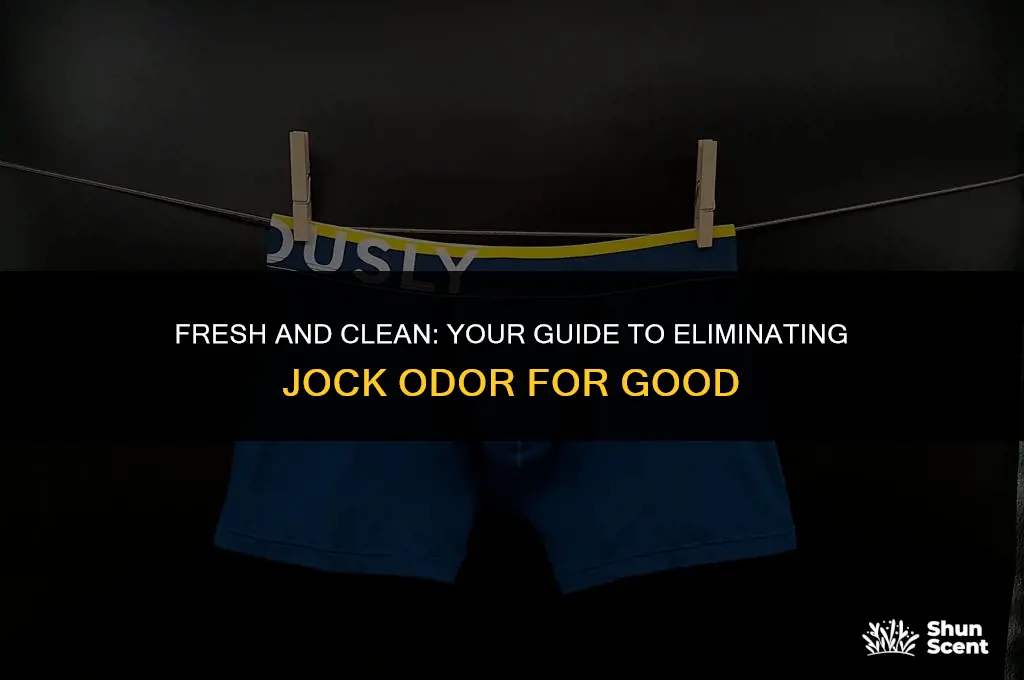how to get rid of jock odor