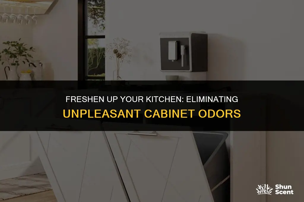how to get rid of kitchen cabinet odor