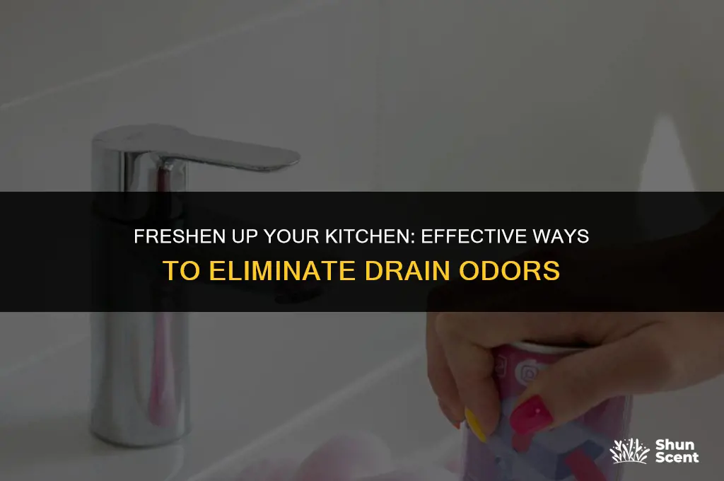 how to get rid of kitchen drain odor