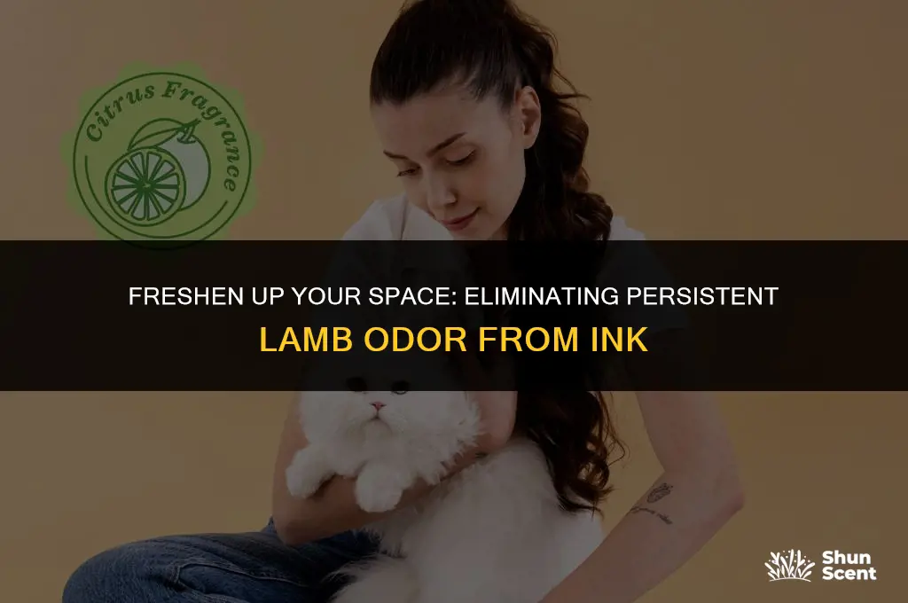 how to get rid of lamb odor from aink