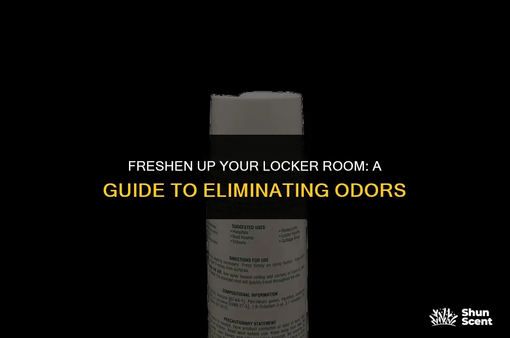 how to get rid of locker room odor