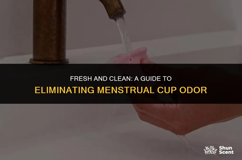 how to get rid of menstrual cup odor