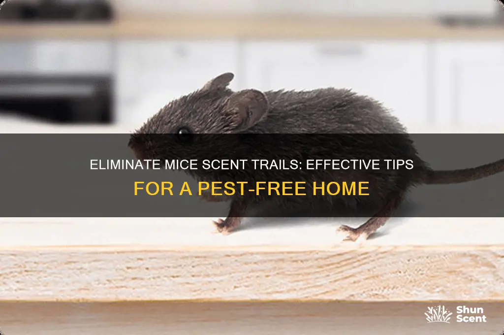 how to get rid of mice scent trails
