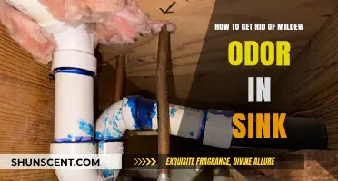 Banish Mildew Odor: A Guide to Freshening Your Sink