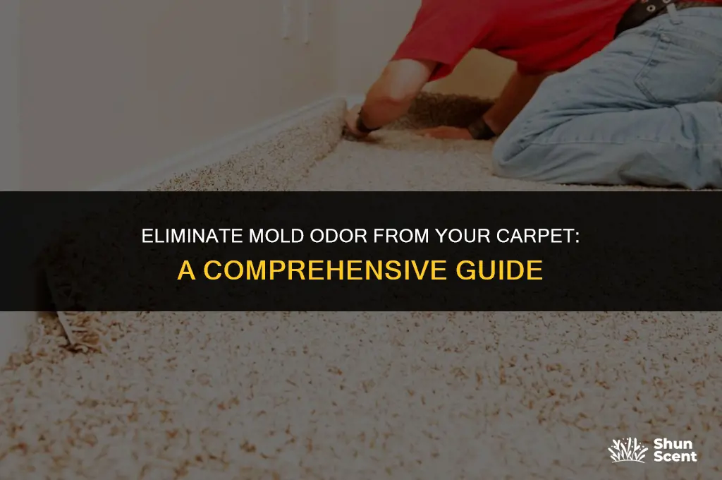how to get rid of mold odor in carpet