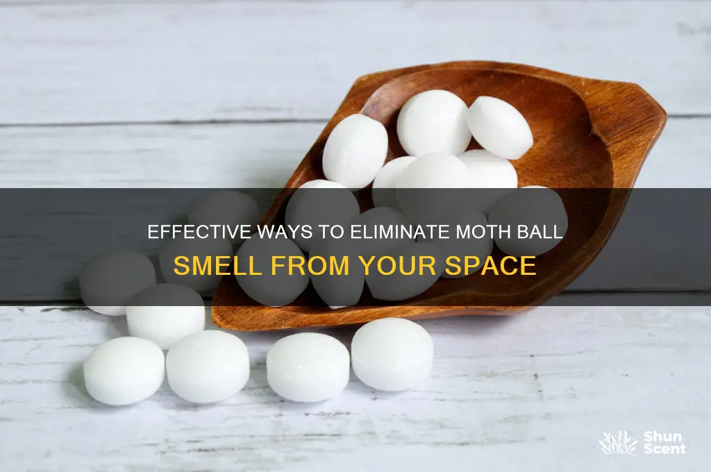 how to get rid of moth ball scent