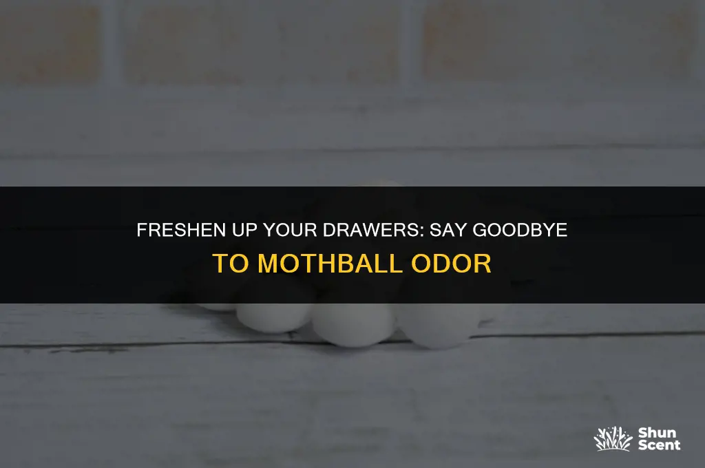 how to get rid of mothball odor in drawers