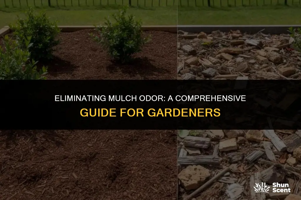 how to get rid of mulch odor