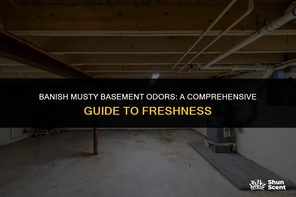 how to get rid of musty basement odor