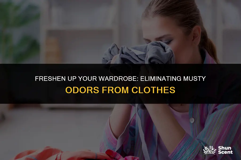 how to get rid of musty odor in clothes
