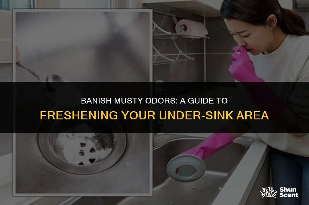 how to get rid of musty odor under sink