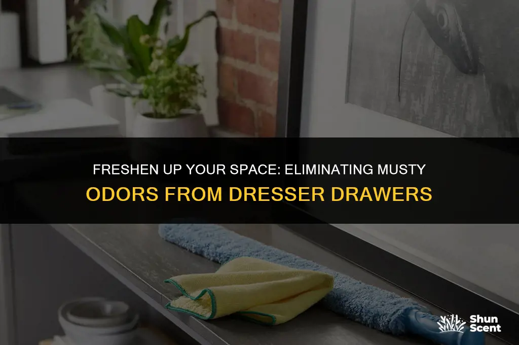 how to get rid of musty odors in dresser drawers