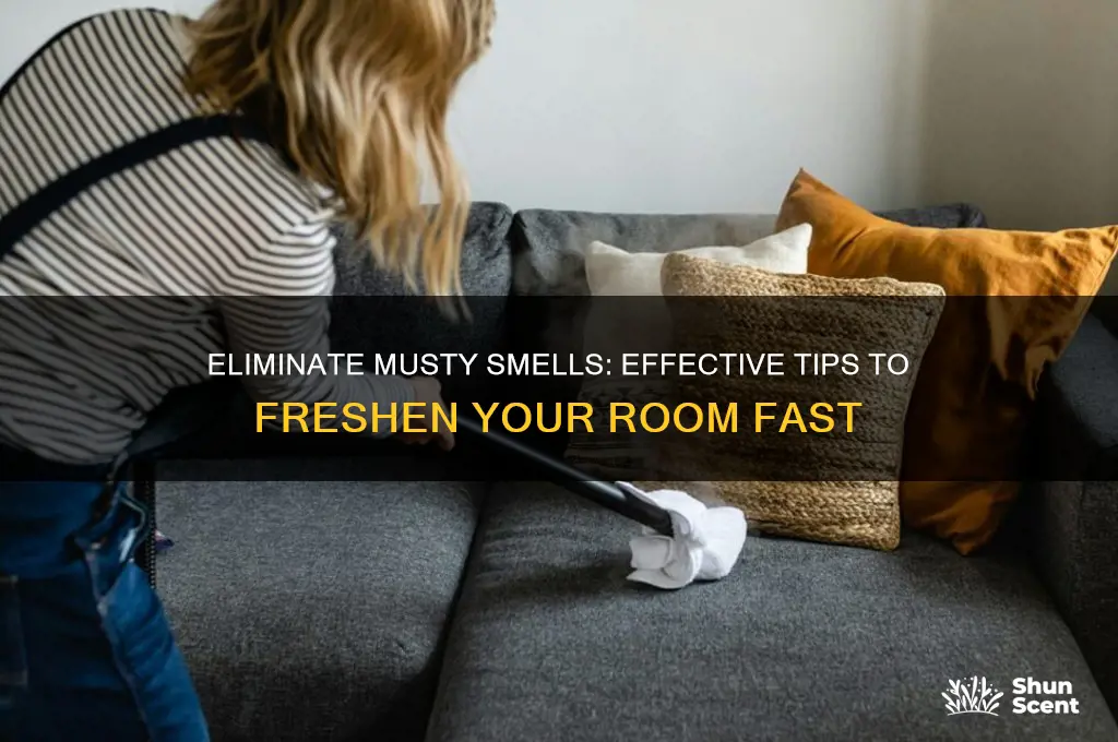 how to get rid of musty scent room