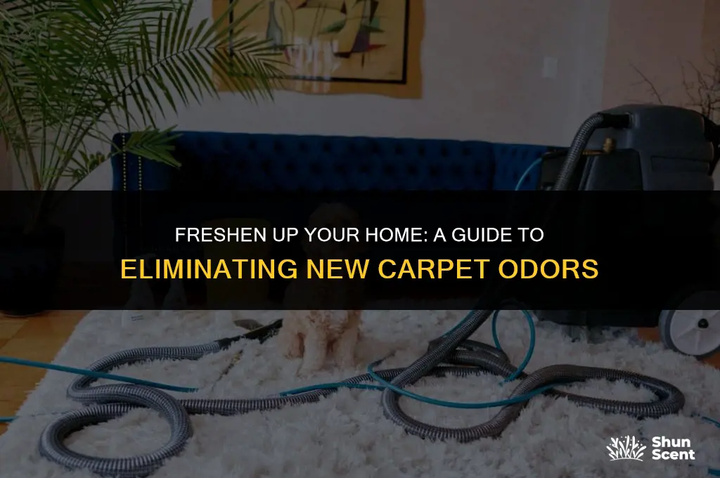 how to get rid of new carpet odors