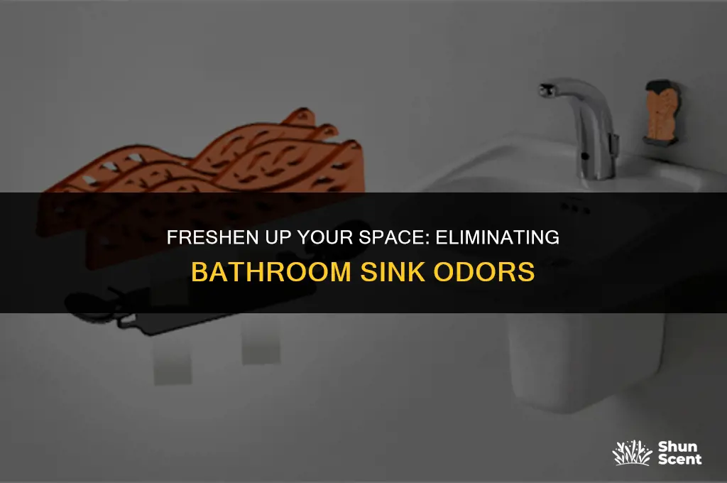 how to get rid of odor coming from bathroom sink