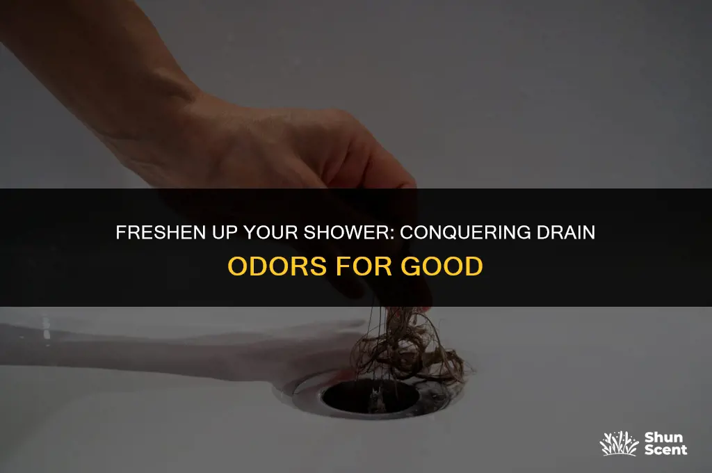 how to get rid of odor coming from shower drain