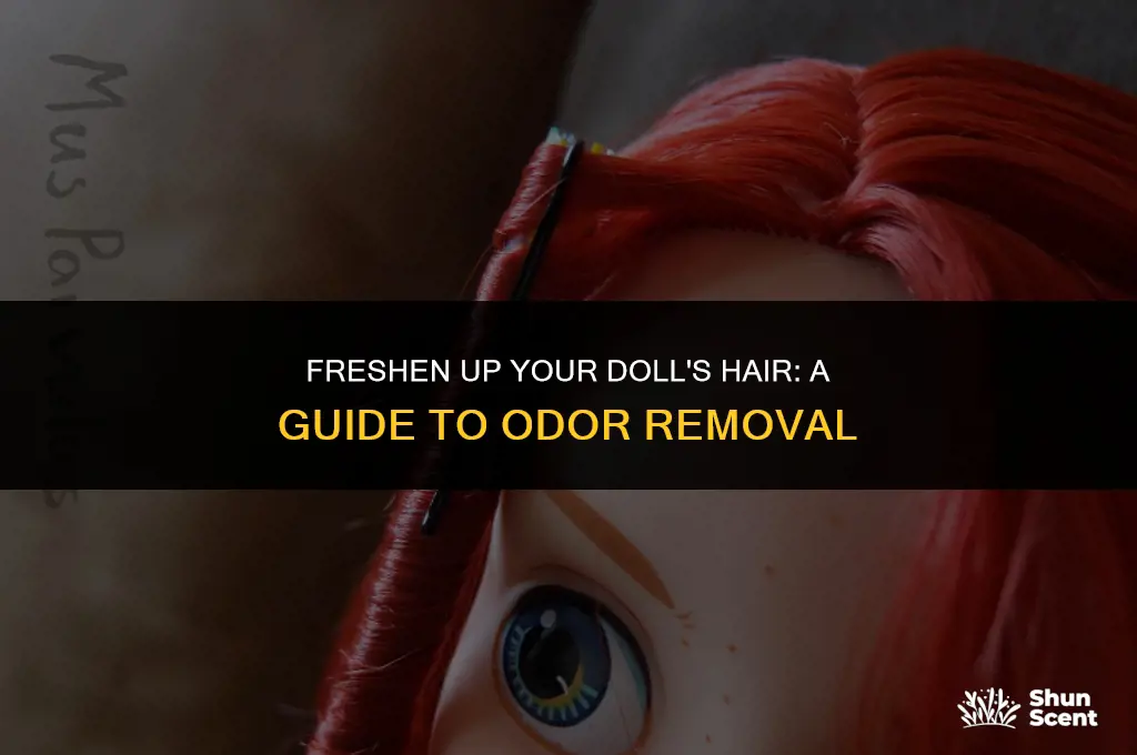how to get rid of odor doll hair