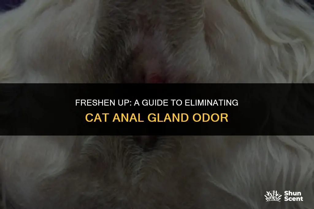 how to get rid of odor from cat anal glands