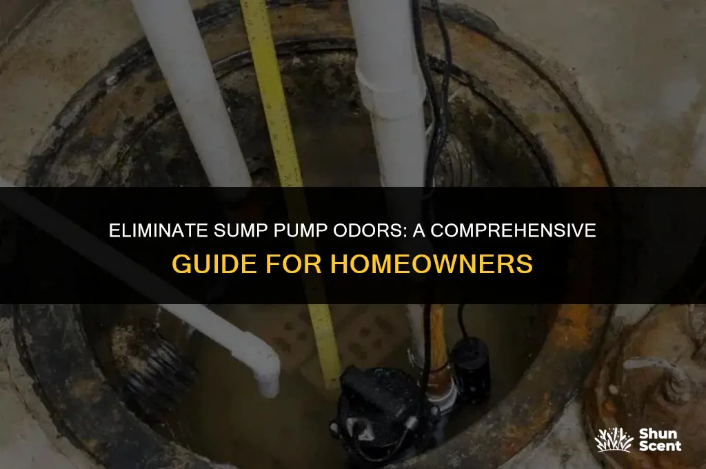how to get rid of odor from sump pump