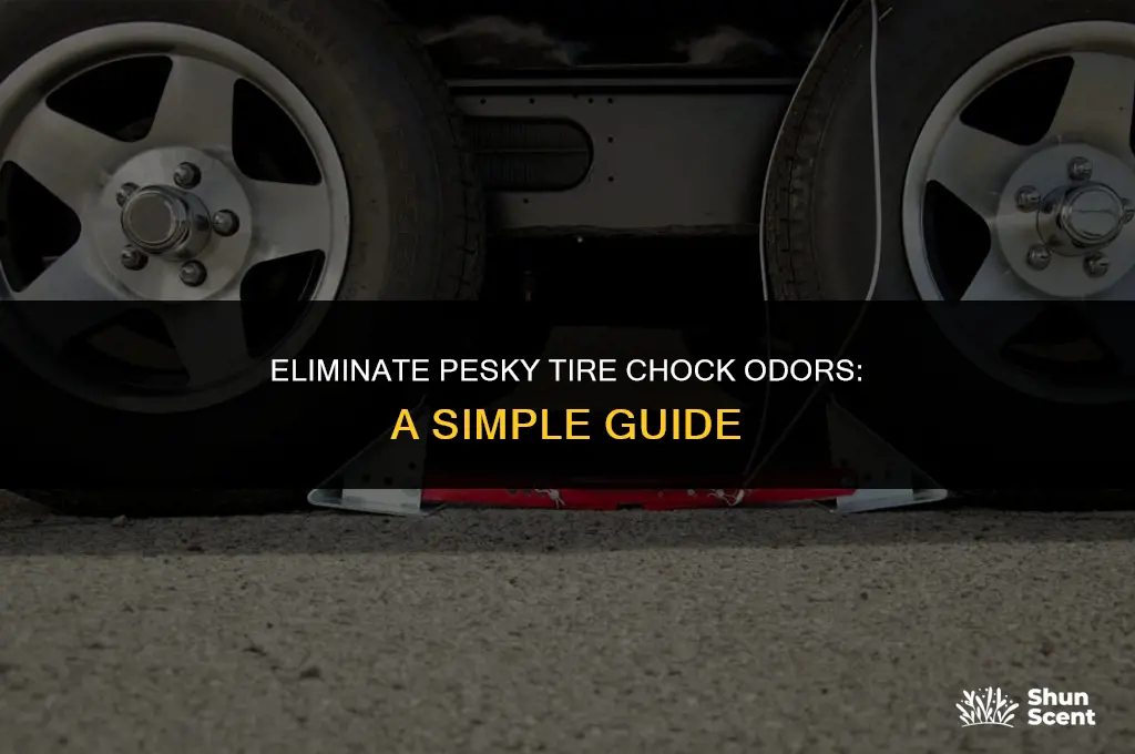 how to get rid of odor from tire chocks
