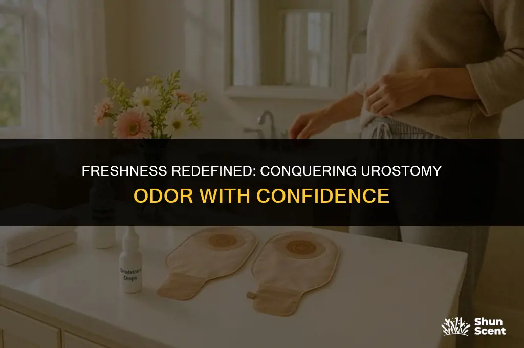 how to get rid of odor from urostomy