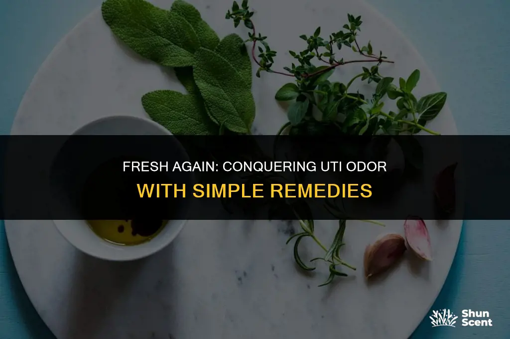how to get rid of odor from uti