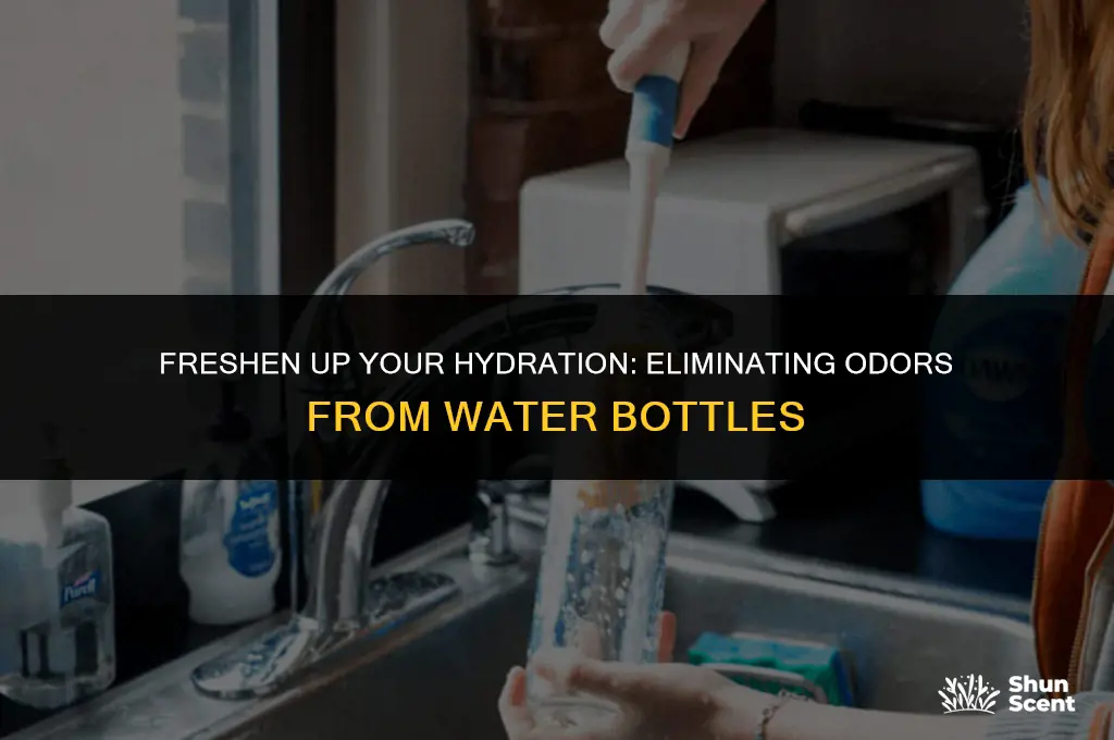 how to get rid of odor from water bottle