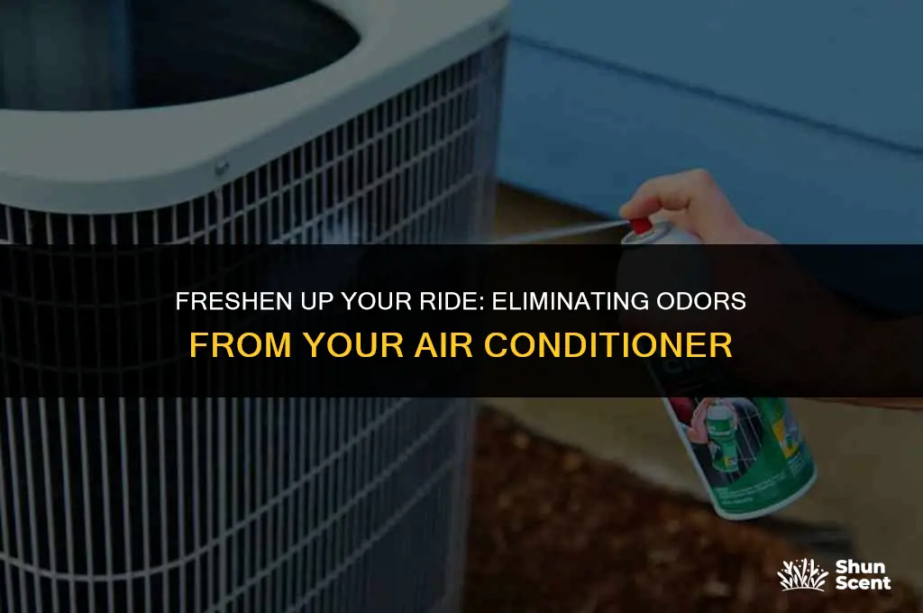 how to get rid of odor in air conditioner