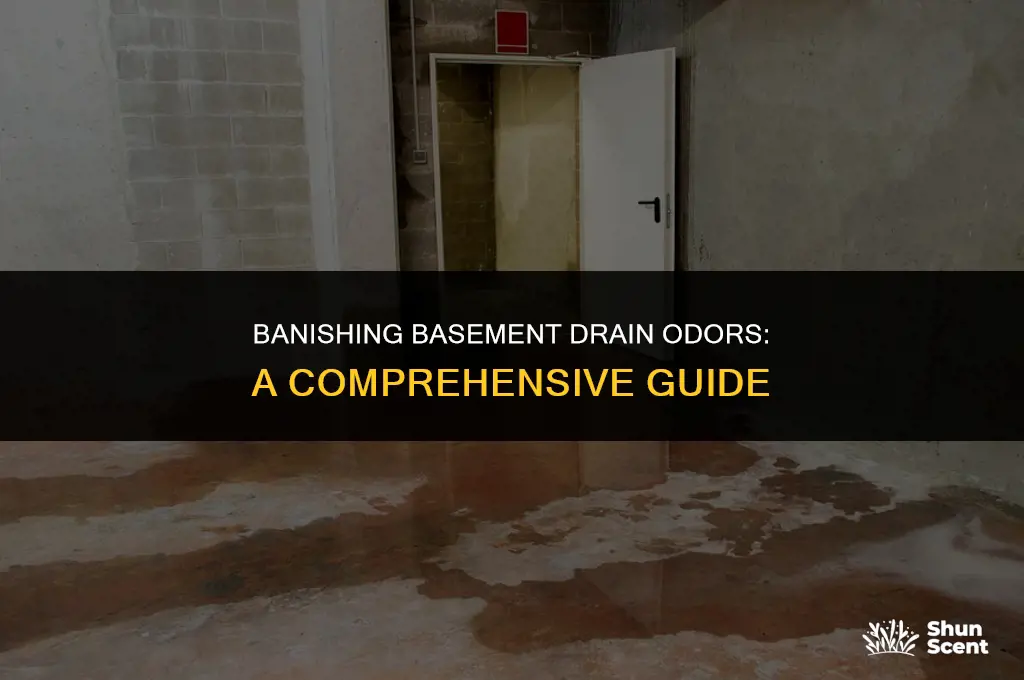how to get rid of odor in basement drain