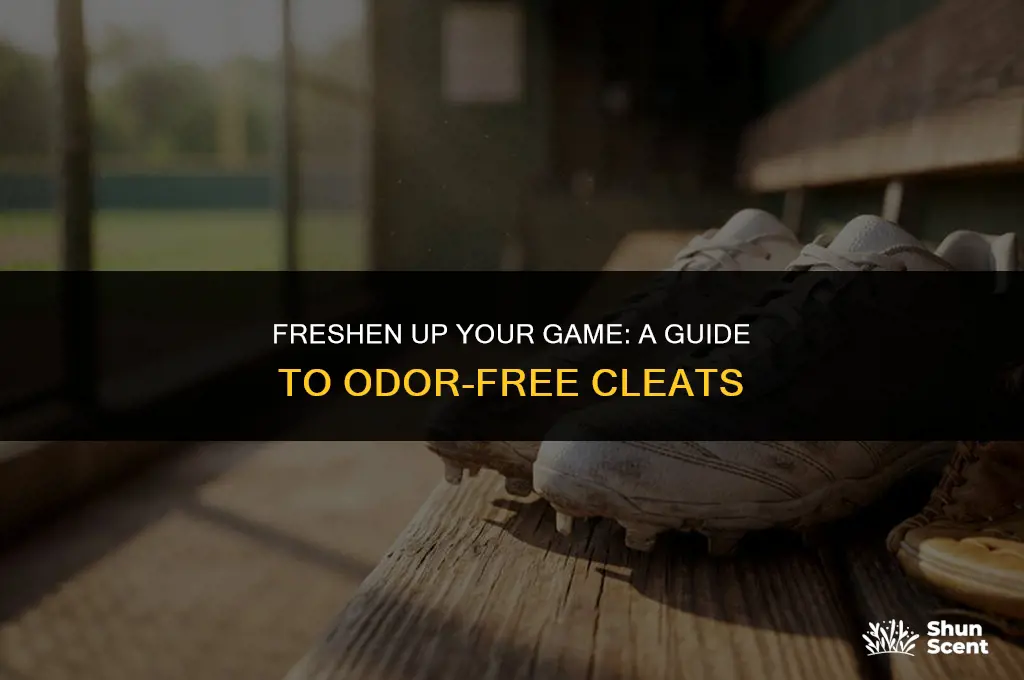 how to get rid of odor in cleats